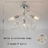 Pendelleuchte wohnzimmer glas im nordischen kreativen Stil - Clowas.de