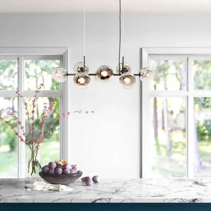 Pendelleuchte Wohnzimmer Glas moderne einfache nordische Design - Clowas.de