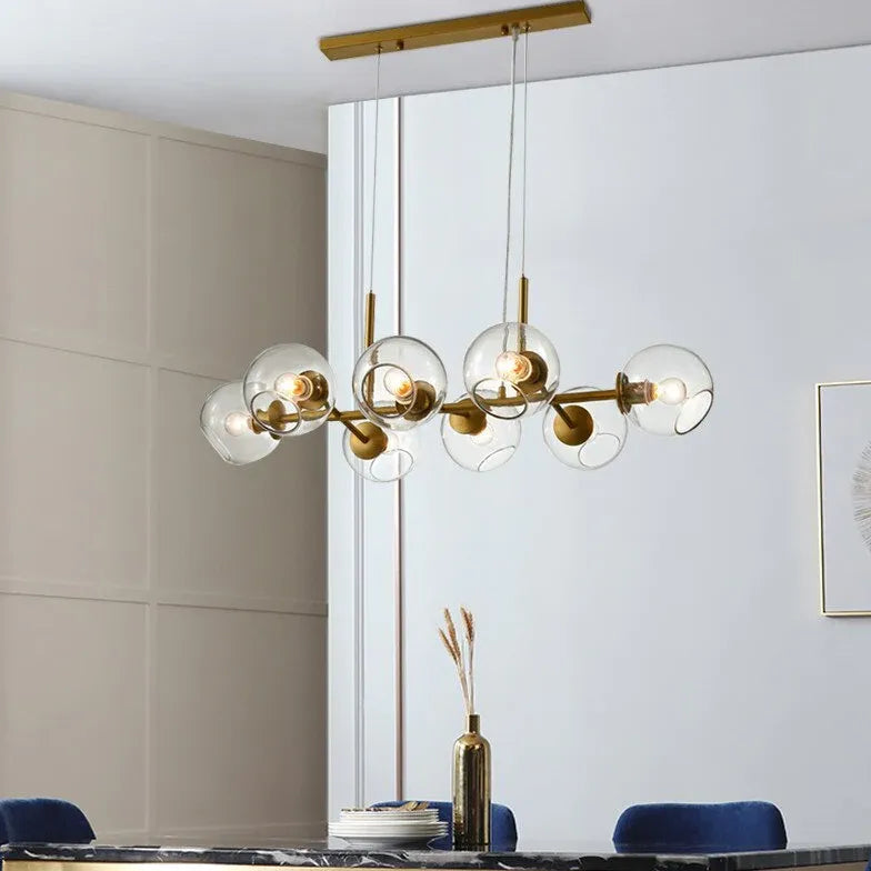 Pendelleuchte Wohnzimmer Glas moderne einfache nordische Design - Clowas.de