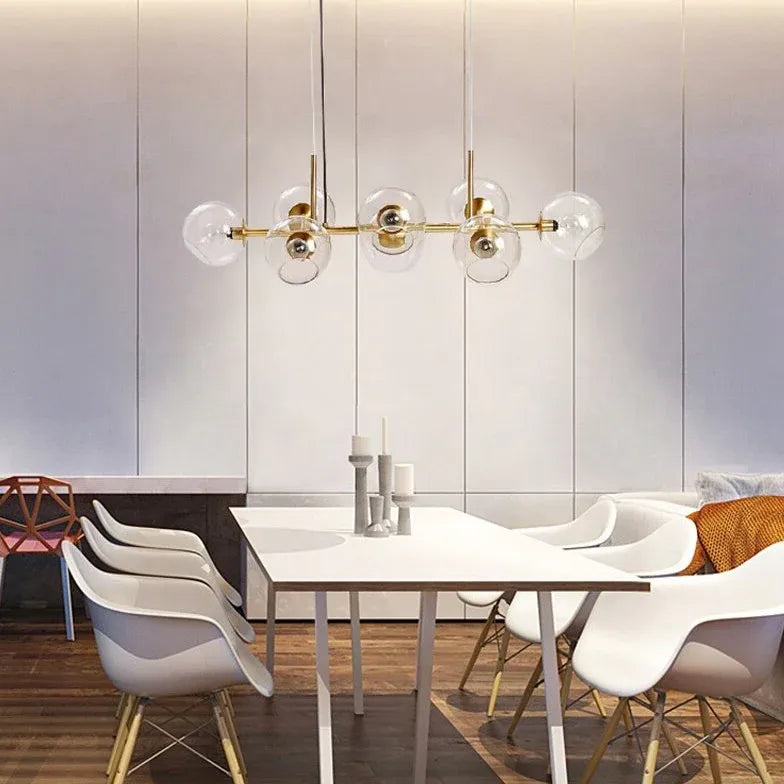 Pendelleuchte Wohnzimmer Glas moderne einfache nordische Design - Clowas.de