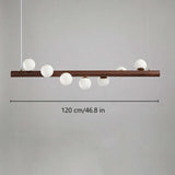 Pendelleuchte Wohnzimmer Holz moderne nordische Einfachheit - Clowas.de