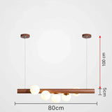 Pendelleuchte Wohnzimmer Holz moderne nordische Einfachheit - Clowas.de