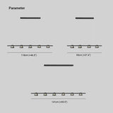 Pendelleuchten Bürobeleuchtung in schlichtem schwarzen Glasdesign - Clowas.de