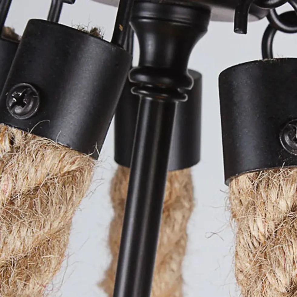 Pendelleuchten mehrflammig im amerikanischen Seil-Design - Clowas.de