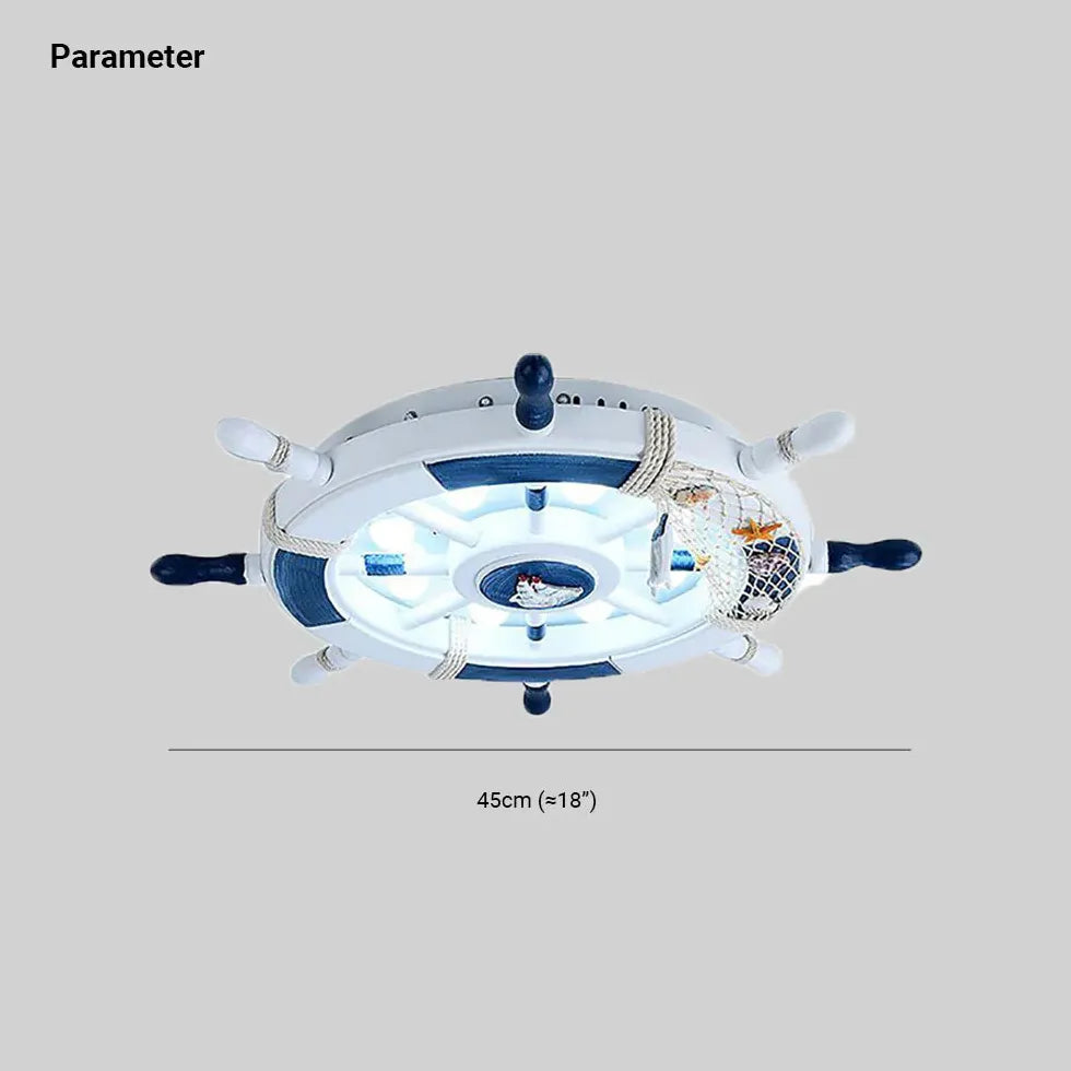 Jugendzimmer Deckenleuchte im mediterranen Piratenschiff Design - Clowas.de