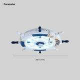 Jugendzimmer Deckenleuchte im mediterranen Piratenschiff Design - Clowas.de