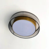 LED Deckenleuchte Wohnzimmer modern dimmbar runde Form - Clowas.de