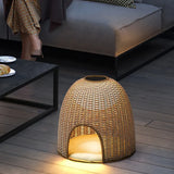 Rattanlampen moderne minimalistische Stehlampe für den Außenbereich - Clowas.de