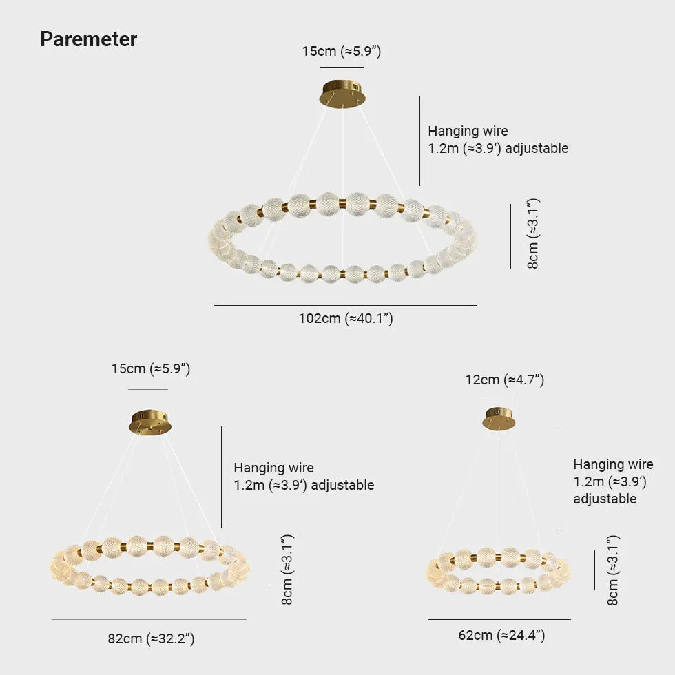 Runde Hängelampen Nordisch Einfach Glasball - Clowas.de
