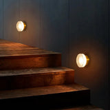runde wandleuchte led moderne minimalistische nordische design - Clowas.de