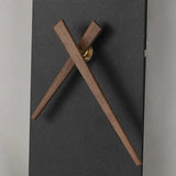 Runde Wandleuchte mit modernem und minimalistischem Uhrendesign - Clowas.de