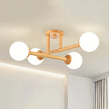 Rustikale Hängelampe Holz nordisch schlichtes Design - Clowas.de