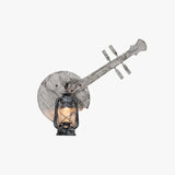 Rustikale Wandleuchten Vintage Schiffsholz im amerikanischen Stil - Clowas.de