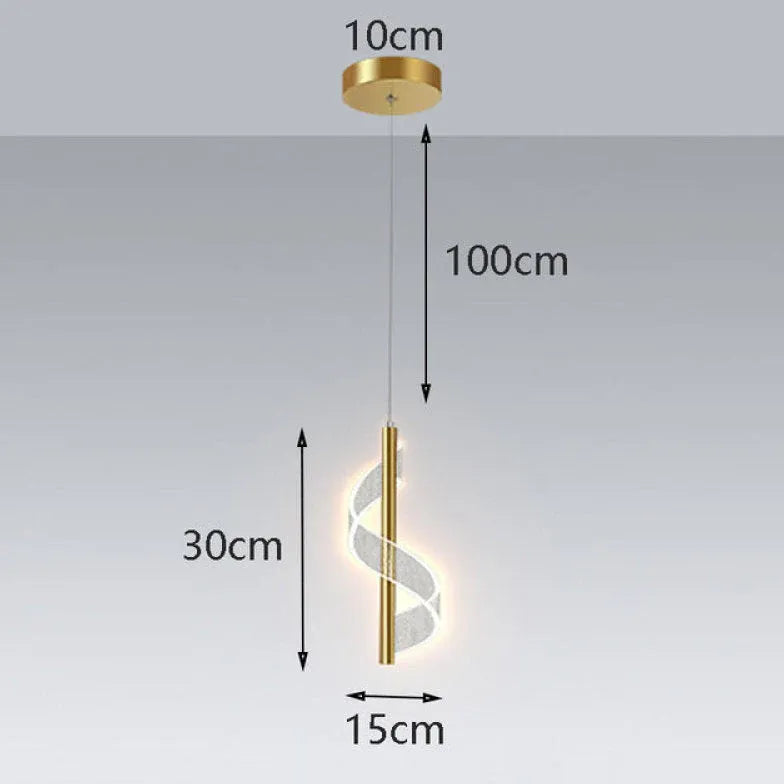 Hängeleuchte klein nordisch leicht Luxus minimalistisch - Clowas.de
