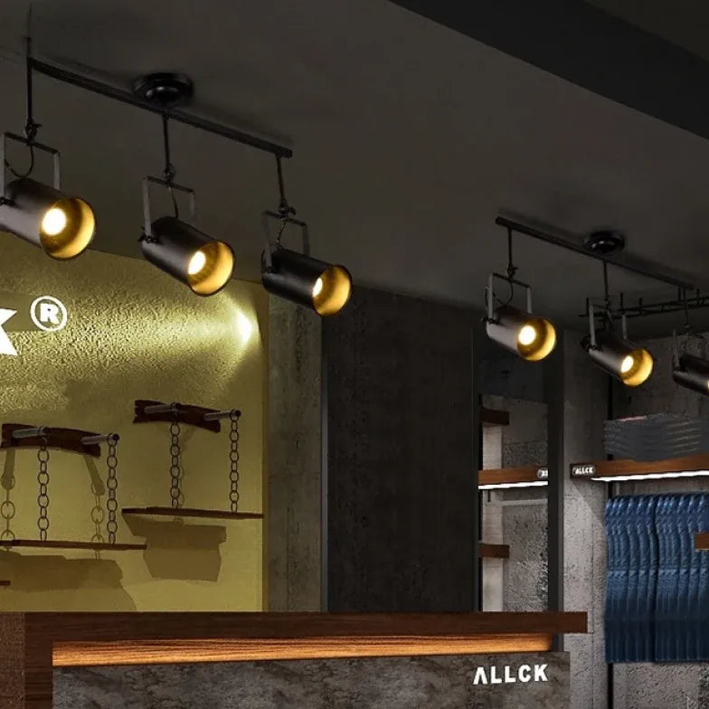 Schwarze Industrielampe Loft Vintage Eisenbahnleuchte - Clowas.de