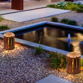 Sockel Dekoleuchte für Holzpfosten Terrasse Outdoor - Clowas.de