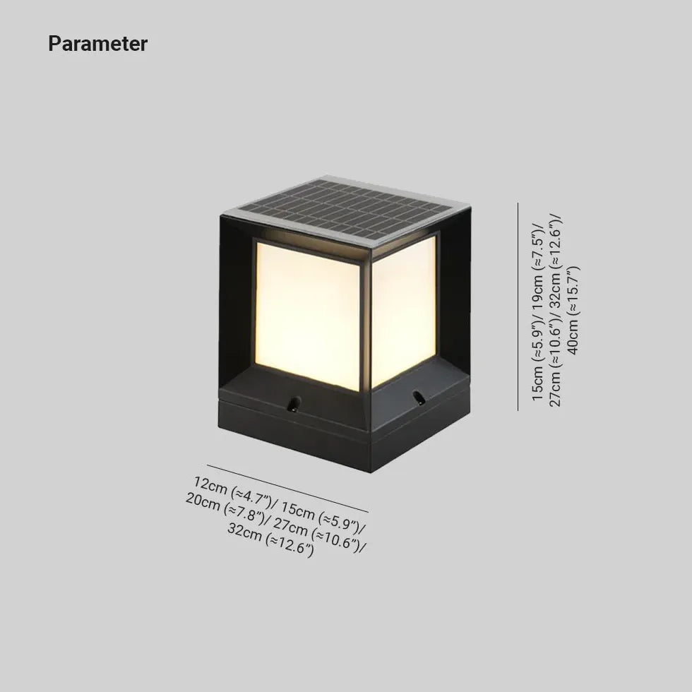 Sockelleuchte eckig für moderne Terrassenbeleuchtung im Freien - Clowas.de