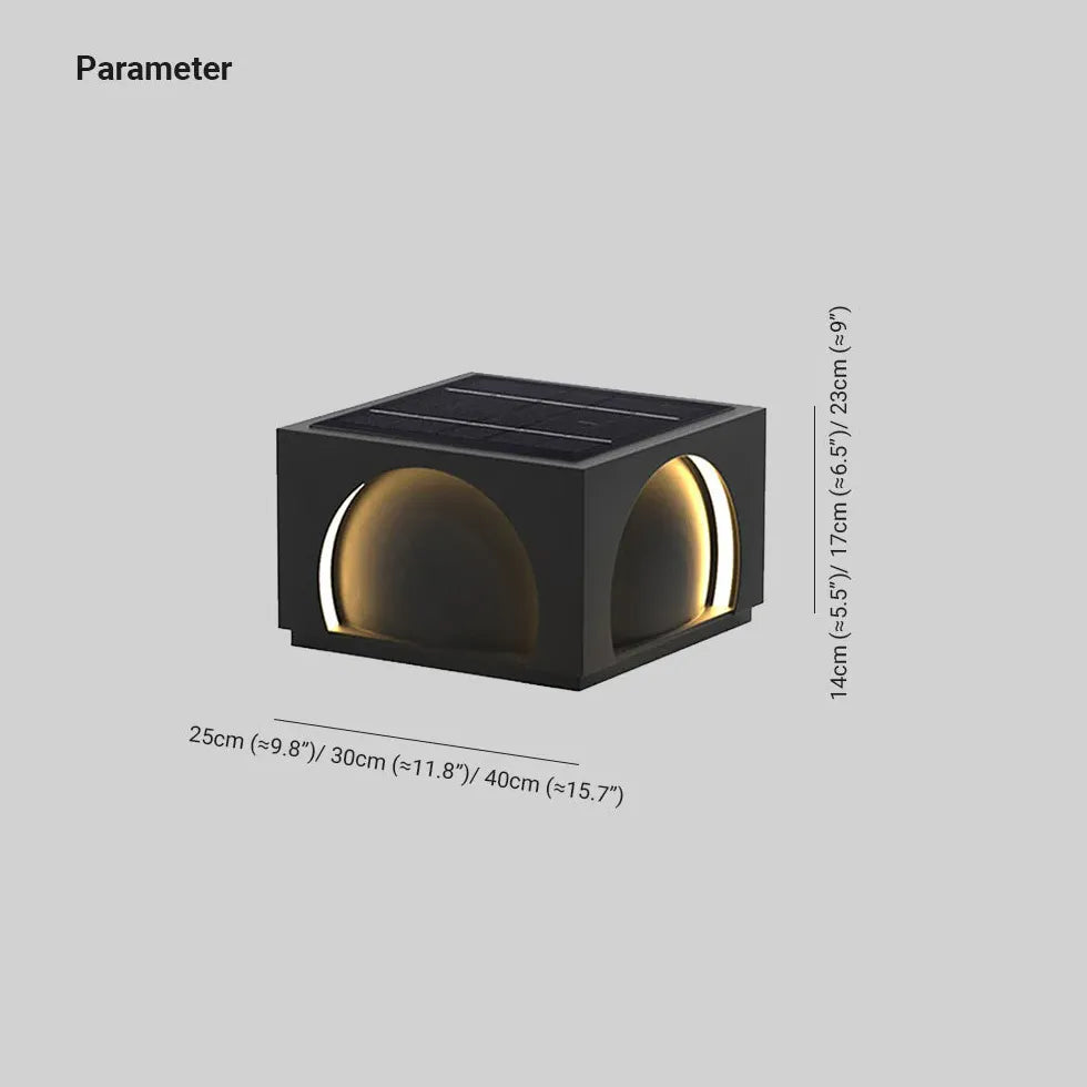 Sockelleuchte LED Outdoor wasserdicht Würfel Garten - Clowas.de