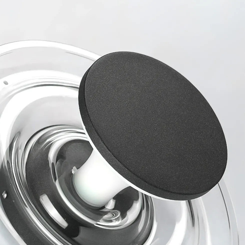 Sockelleuchte rund mit einfacher wasserdichter Solarenergie - Clowas.de