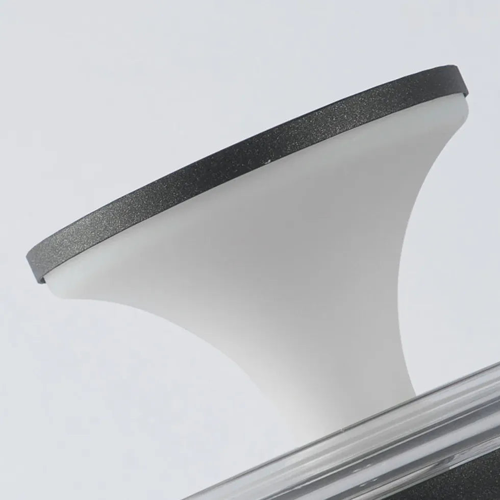 Sockelleuchte rund mit einfacher wasserdichter Solarenergie - Clowas.de