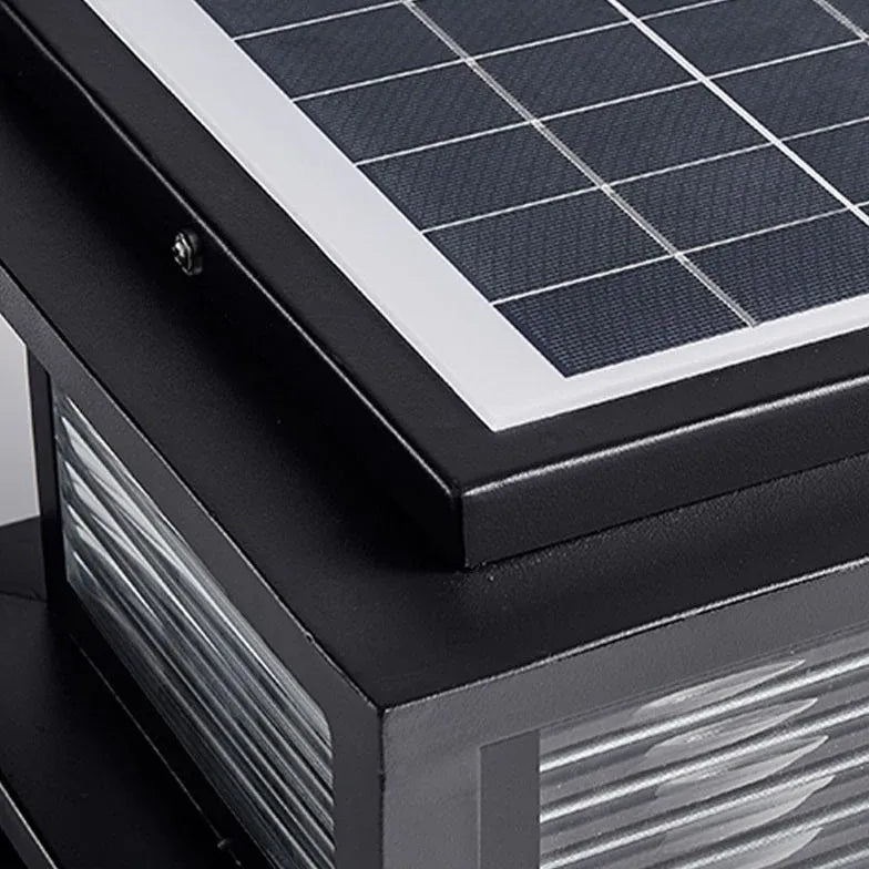 Sockelleuchte schwarz Outdoor Cube minimalistisches Design - Clowas.de