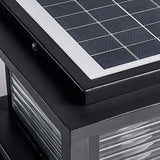 Sockelleuchte schwarz Outdoor Cube minimalistisches Design - Clowas.de