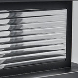 Sockelleuchte schwarz Outdoor Cube minimalistisches Design - Clowas.de