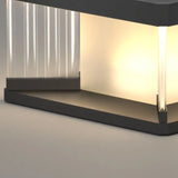 Sockelleuchte Terrasse Outdoor Würfel Design Simplizität - Clowas.de