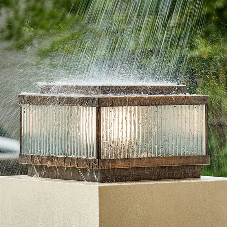 Solar Sockelleuchte für wasserdichte Cube Gartenbeleuchtung - Clowas.de