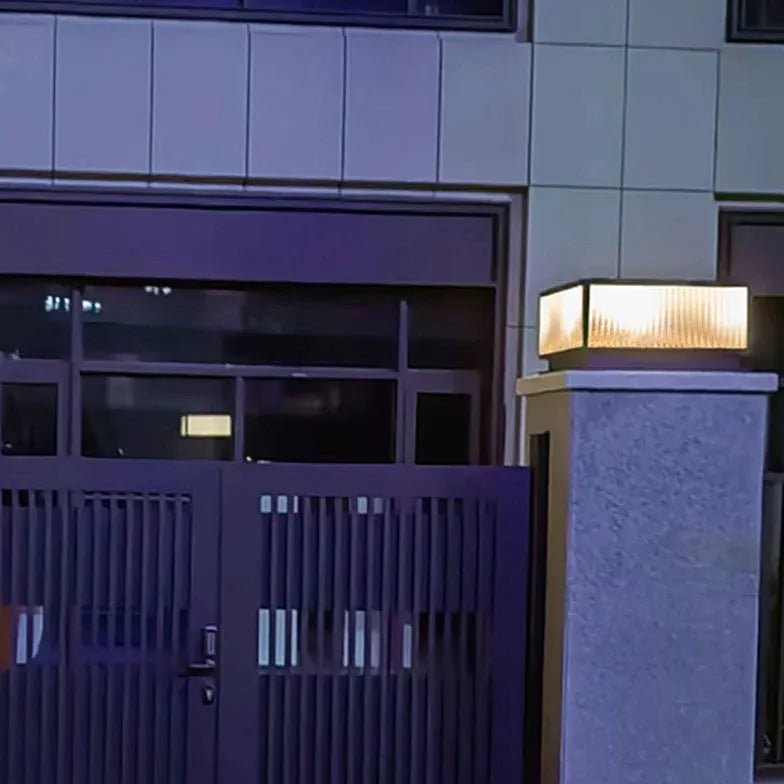 Solar Sockelleuchte für wasserdichte Cube Gartenbeleuchtung - Clowas.de