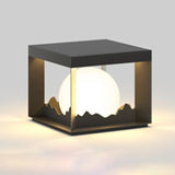 Solar Sockelleuchte Garten mit Outdoor wasserdichtem Design - Clowas.de