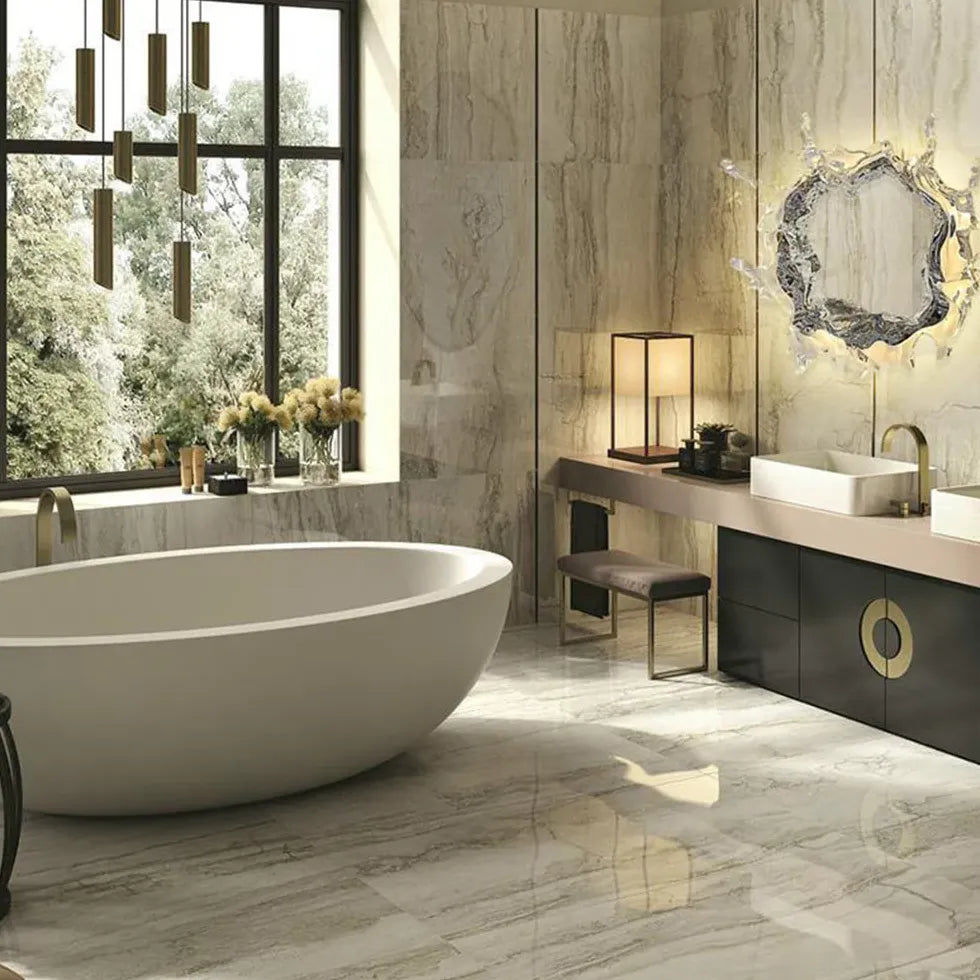 Spiegelleuchte Bad mit Schalter im kreativen Design - Clowas.de