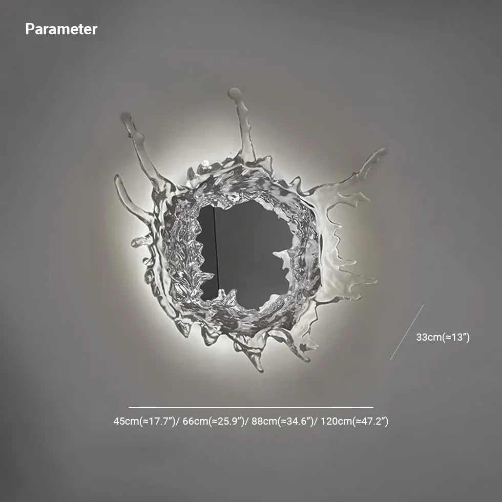 Spiegelleuchte Bad mit Schalter im kreativen Design - Clowas.de