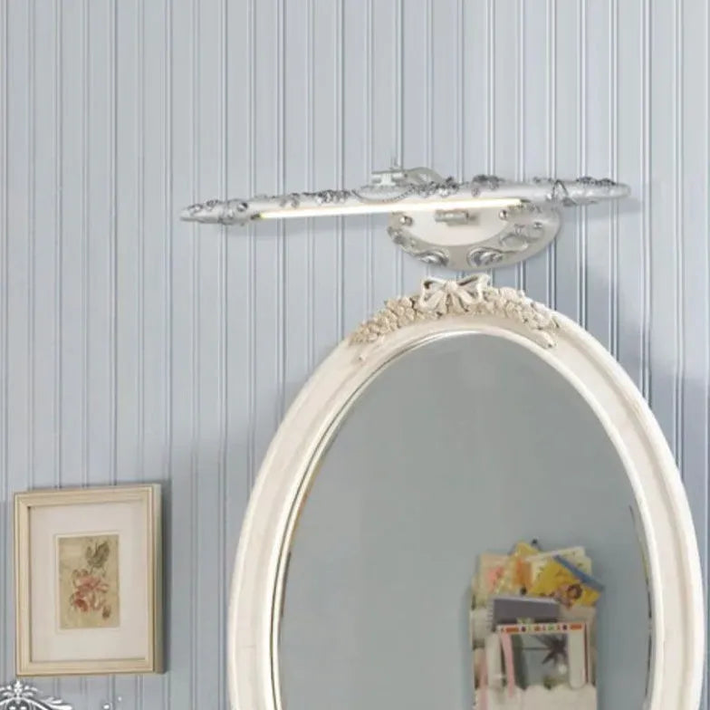 Spiegelleuchte mit Schalter Bad im klassischen Retro Design - Clowas.de