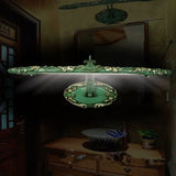 Spiegelleuchte mit Schalter Bad im klassischen Retro Design - Clowas.de