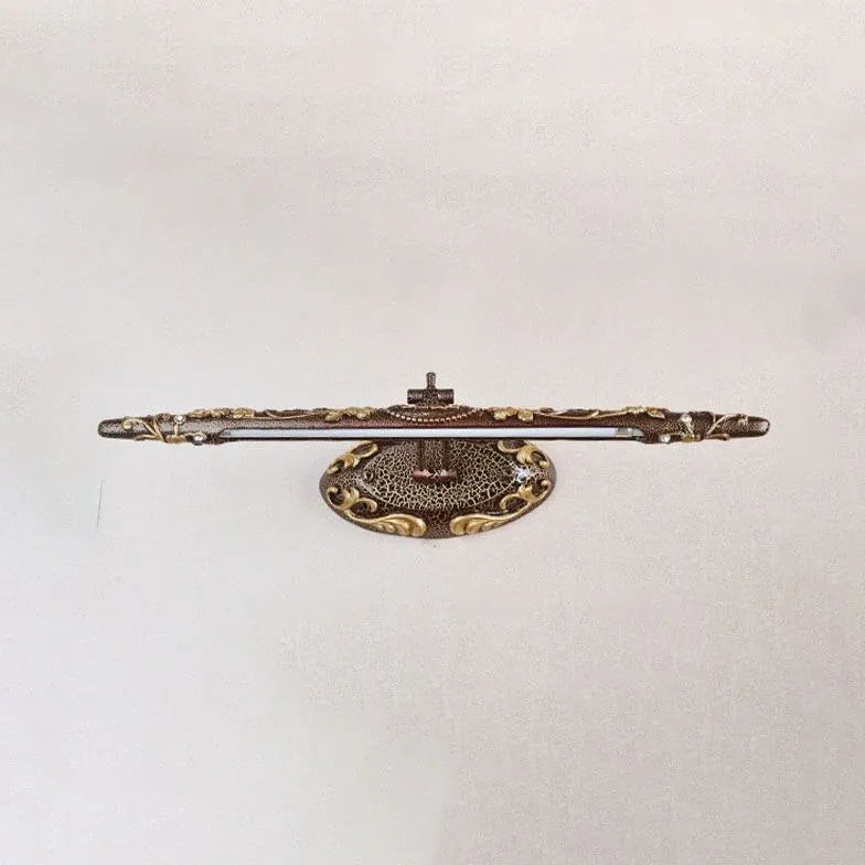 Spiegelleuchte mit Schalter Bad im klassischen Retro Design - Clowas.de