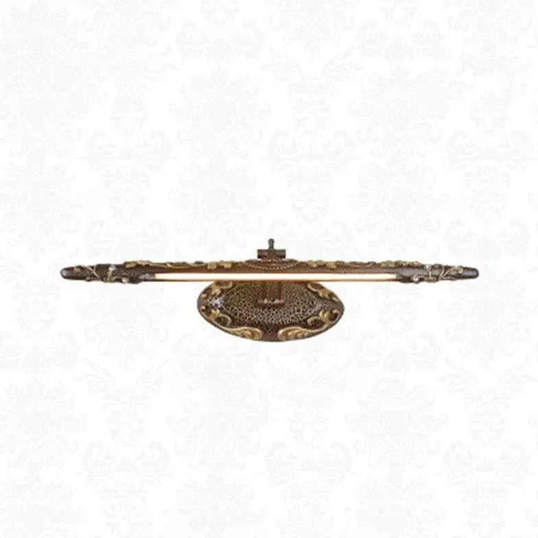 Spiegelleuchte mit Schalter Bad im klassischen Retro Design - Clowas.de