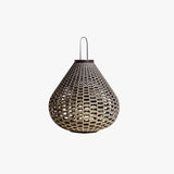 Stehlampe Akku Outdoor mit schlichtem Bambusdesign - Clowas.de