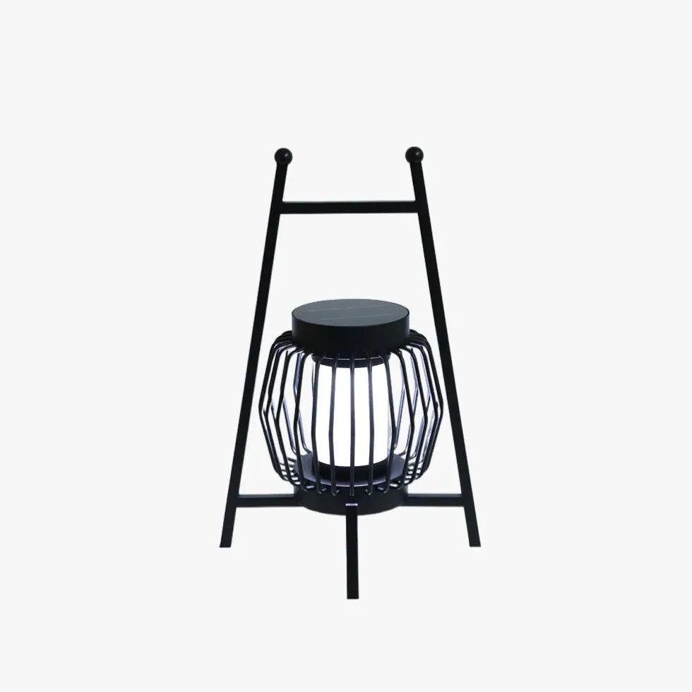 Stehlampe Dreibein Schwarz für moderne Terrassengestaltung - Clowas.de