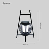 Stehlampe Dreibein Schwarz für moderne Terrassengestaltung - Clowas.de