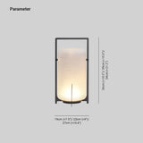 Stehlampe Outdoor Weiss schlichte wiederaufladbare Beleuchtung - Clowas.de