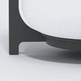 Stehlampe Outdoor Weiss schlichte wiederaufladbare Beleuchtung - Clowas.de