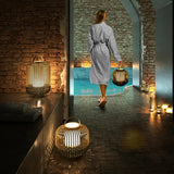 Stehlampe Rattan Bambus schlichte elegante Wohnraumbeleuchtung - Clowas.de