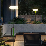 Stehlampe Schirm Weiß Moderne Gartenbeleuchtung Design - Clowas.de