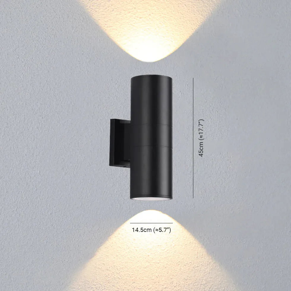 Up Down Außenwandleuchte für stilvolle Wasserdichtigkeit - Clowas.de