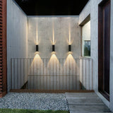 Up Down Wandleuchte Außen Schwarz Modern Elegant - Clowas.de