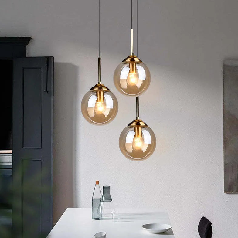 Pendelleuchte Glas Bubbles moderne einfache nordische Design - Clowas.de