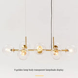 Pendelleuchte Wohnzimmer Glas moderne einfache nordische Design - Clowas.de