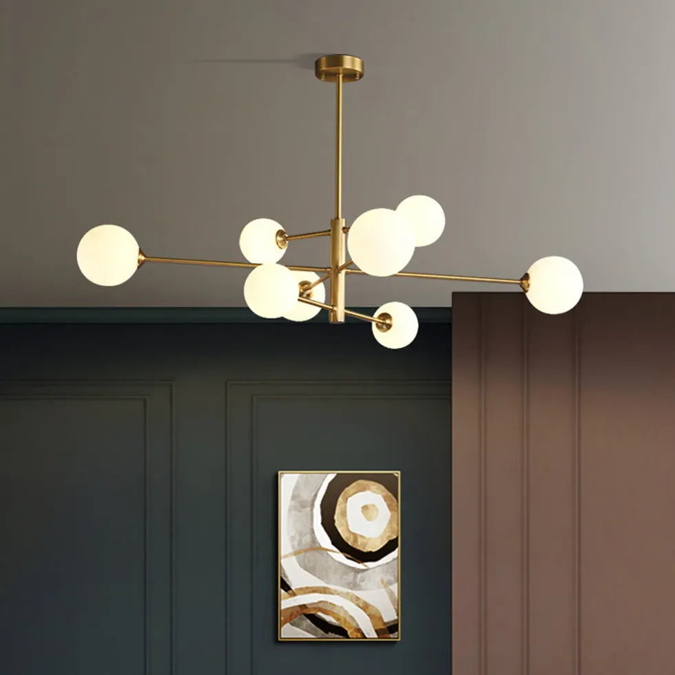 Pendelleuchte gold modern im nordischen luxuriösen Stil - Clowas.de