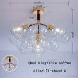 Pendelleuchte wohnzimmer glas im nordischen kreativen Stil - Clowas.de